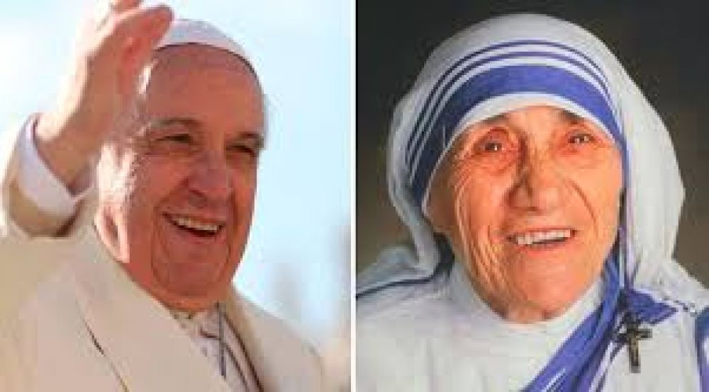 5 palabras del Papa Francisco a los jvenes para seguir ejemplo de Madre Teresa