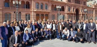 Vernica Magario, y una intensa agenda sindical