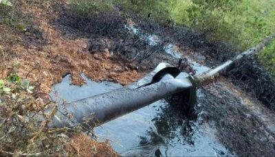 Guerrilla ataca nuevamente oleoducto Ca�o Lim�n Cove�as en Colombia
