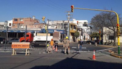Arranc� una obra clave para mitigar inundaciones