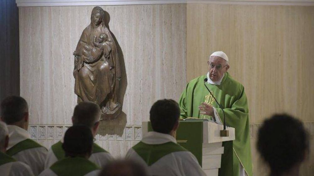 El Papa en Santa Marta: Acusarnos a nosotros mismos y no a los dems