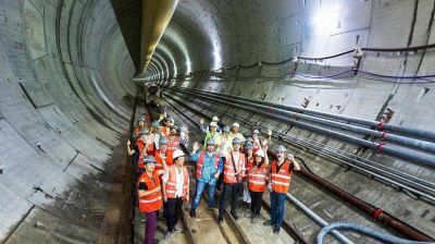 En cinco a�os, habr� 66 km m�s de t�neles en la Ciudad