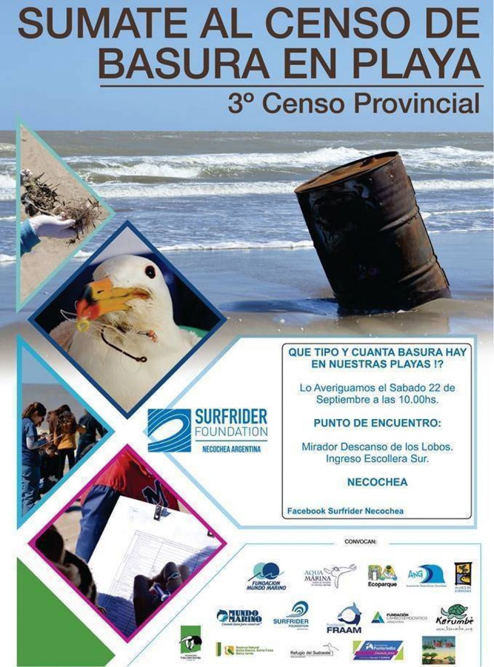 Tercer Censo Provincial de Basura de Playa