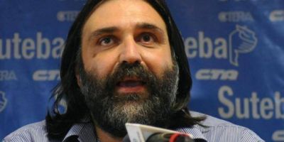 Baradel recibi� 43 amenazas desde que Macri y Vidal est�n en el poder