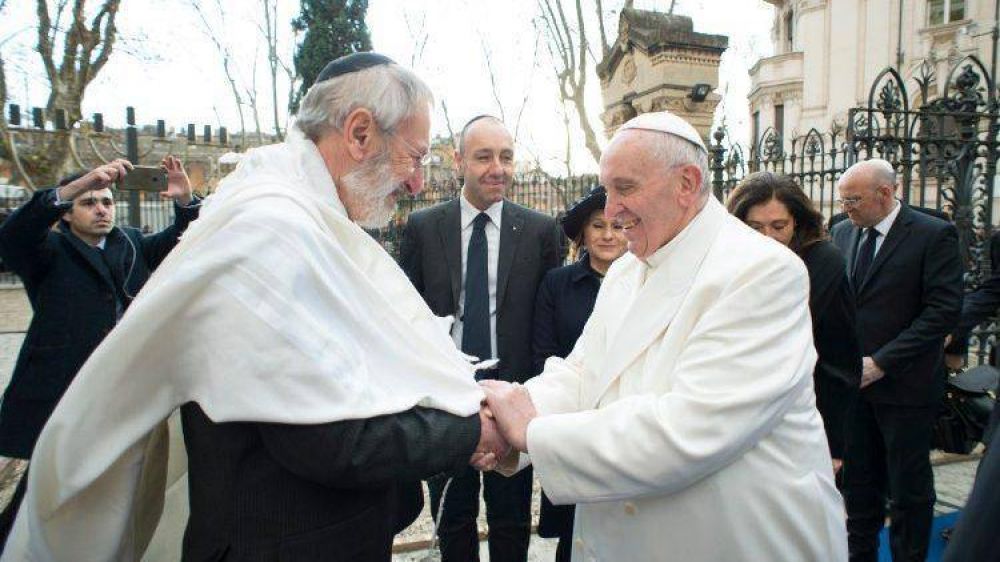 Saludo del Papa a la Comunidad Juda de Roma por la fiesta de Rosh Hashan