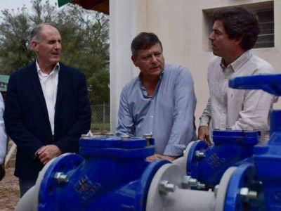 Se inauguraron en Capit�n Solari obras cloacales que demandaron una inversi�n de m�s de $ 50 millones
