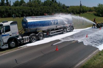 YPF realizar� un simulacro de accidente en Ushuaia para poner en pr�ctica el Plan de Emergencia Externas de Transporte