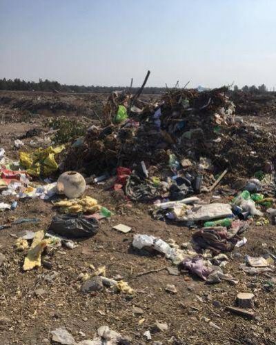 Pol�mica por la escombrera de San Mart�n junto al r�o Mendoza