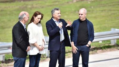 Macri se mostr� con Vidal y Larreta para disipar rumores: 
