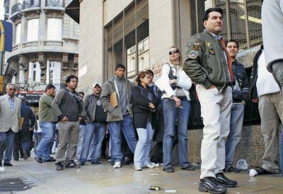 La desocupaci�n aument� al 9,6%, el m�s alto en los �ltimos 12 a�os