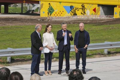 Macri, Vidal y Larreta, en una imagen para mostrar que no hay peleas internas