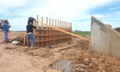 Avanzan con las obras h�dricas que solucionar�n problemas en Hunter