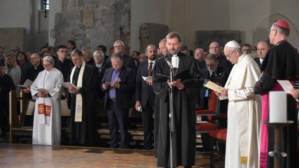 Encuentro Ecum�nico. El Papa: �El Se�or nos llama a la unidad en clave misionera�