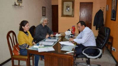 El parque fotovoltaico en Huergo ya dio su primer paso