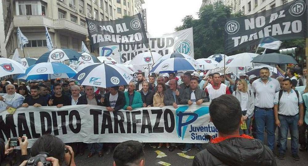 La CGT prepara nuevas protestas contra la suba de tarifas