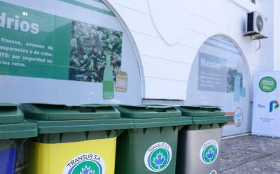 En un a�o, triplicaron en Pilar la recolecci�n de residuos reciclables en el distrito