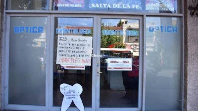 Protesta de odont�logos: 