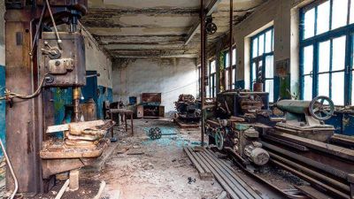 Destrucci�n en marcha