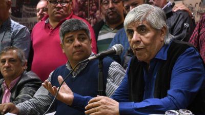 Hugo Moyano reclam� la unidad de los peronistas: 
