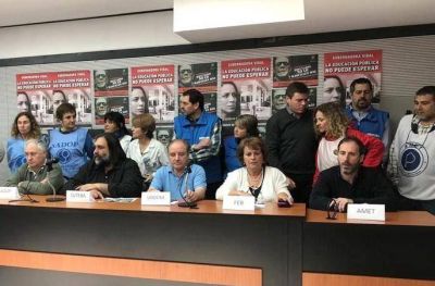 Docentes bonaerenses llevan a cabo este lunes y martes un nuevo paro