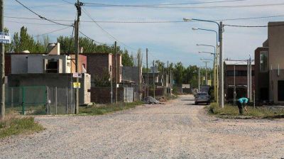 En Centenario, un juicio frena una obra de cloacas