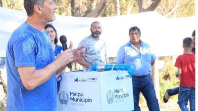 Maipú habilitó agua potable para 150 familias