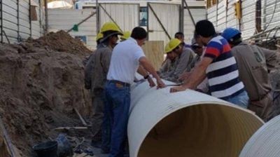 S�enz destac� el avance de obra del Canal Espa�a