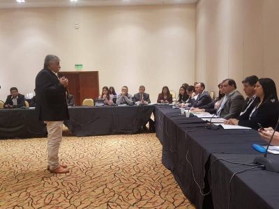 Or�n traslad� su experiencia de la lucha contra el dengue a la Cumbre Mundial de Pol�ticas P�blicas