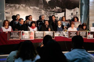 La CTERA llam� a un paro nacional en contra del recorte educativo que prev� el presupuesto 2019
