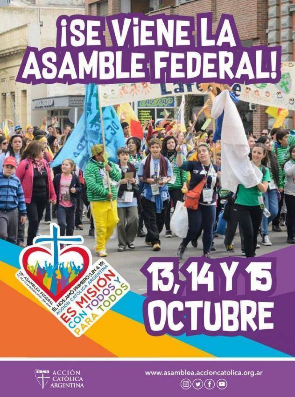 San Juan ya palpita la Asamblea Federal de la Accin Catlica
