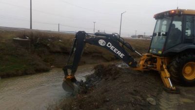 Obras Sanitarias realiz� operativo de limpieza y desobstrucci�n de pluviales