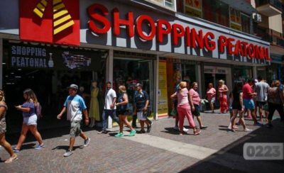 Las ventas durante el fin de semana largo cayeron un 14%