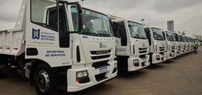 El municipio de Malvinas Argentinas adquiri 15 Iveco Tector para recoleccin de residuos