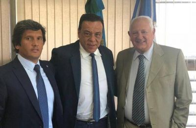 C�ffaro se reuni� con el Presidente del Tribunal de Cuentas de la Provincia