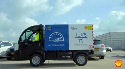 Shell pone en pr�ctica el delivery de nafta