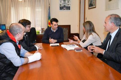 L�pez, junto a la nueva gesti�n de la Delegaci�n Necochea del Colegio de Escribanos de la Provincia 