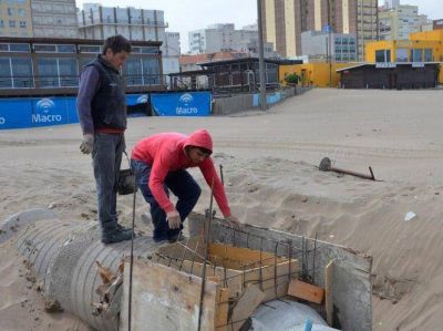 Est� por finalizar la obra del nuevo pluvial sobre la Avenida 2
