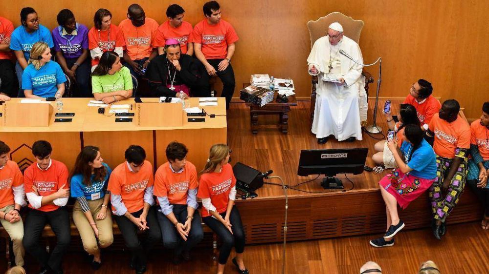 El Papa: Que los jvenes sepan cmo comienzan los populismos: sembrando odio