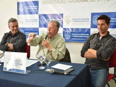 V�ctor Lupo disert� sobre pol�ticas deportivas en la Facultad