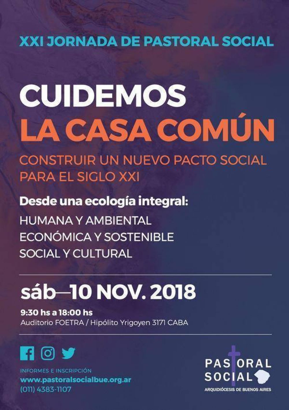 Inscriben en la XXI Jornada de Pastoral Social de Buenos Aires