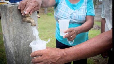 Garantizaron agua potable para escuelas
