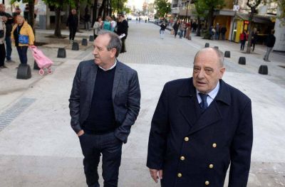 Presentaron la primera etapa de las obras en el microcentro