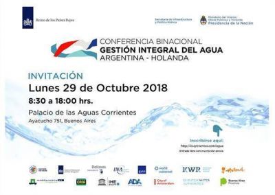 Conferencia Binacional Gesti�n Integral del Agua ARGENTINA-HOLANDA 