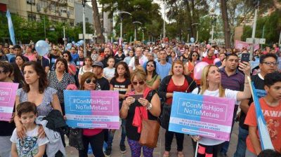 Nutrida protesta contra la 