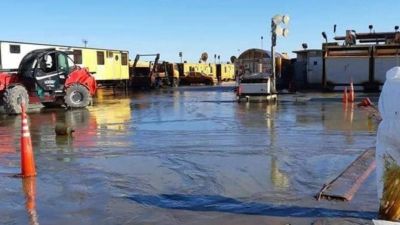 36 horas de derrame en Vaca Muerta: pol�mica sobre la magnitud del incidente ambiental
