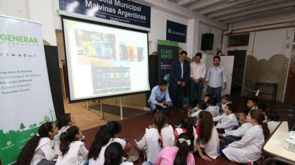 San Isidro: implementan en las escuelas un programa de concientizacin sobre el cuidado del ambiente