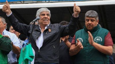 Hugo Moyano: 