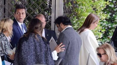 Vidal se reuni� con Massa y env�a una se�al de malestar a Macri