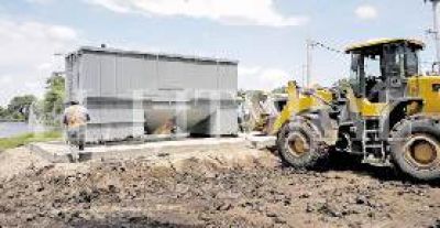 Villa Minetti: instalaron una planta clarificadora