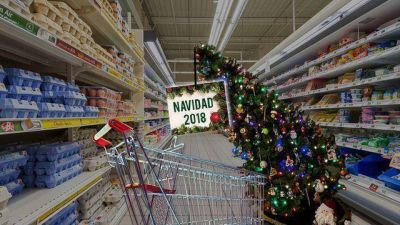 Consumo: supermercados ya prev�n una de las peores temporadas de Navidad